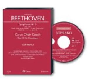 An die Freude. CD Soprano CHOEUR BEETHOVEN Partition Chœur