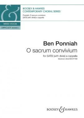 O sacrum convivium - Ben Ponniah - Partition - Chœur