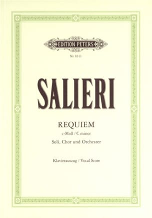 Requiem En Ut Mineur SALIERI Partition Chœur