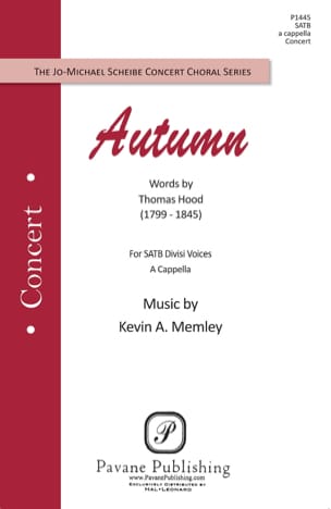 Autumn Kevin A. Memley Partition Chœur