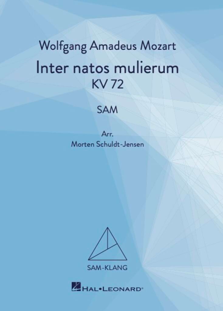 Inter natos mulierum MOZART Partition