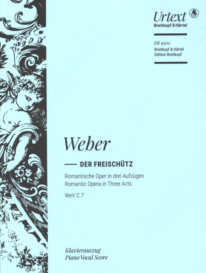 Der Freischutz Carl maria von Weber Partition Opéras