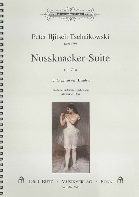 Casse Noisette TCHAIKOVSKY Partition Orgue