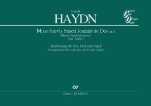 Missa Brevis Sancti Joannis de Deo Hob 22-7 HAYDN Partition Chœur