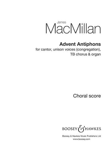 Advent Antiphons James Macmillan Partition Chœur