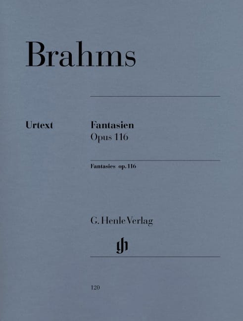 Fantasien N° 1-7 Opus 116 BRAHMS Partition Piano