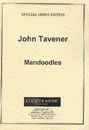 Mandoodles For A Young Pianist John Tavener Partition Piano