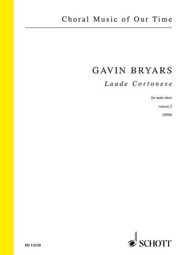 Laude Cortonese Gavin Bryars Partition Chœur