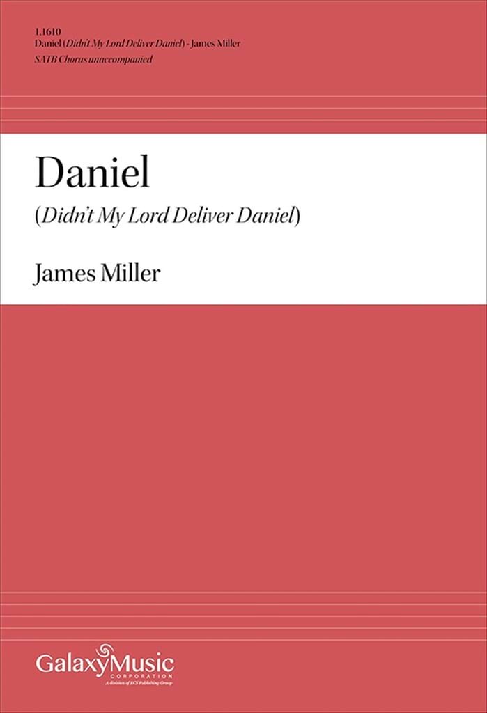 Daniel - James Miller - Partition