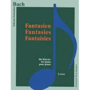 Fantaisies BACH Partition Piano