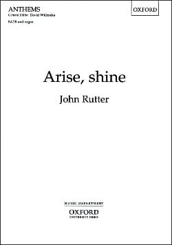 Arise, Shine Rutter Partition Chœur