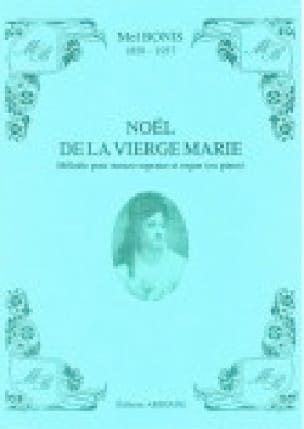 Noël de la Vierge Marie Mel Bonis Partition Mélodies