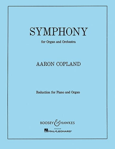 Symphony For Organ COPLAND Partition Orgue