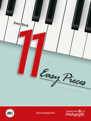 11 Easy Pieces - Piano Sven Birch Partition Piano