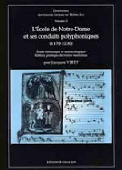 L' Ecole de Notre Dame et ses Conduits Polyphoniques Partition Chœur