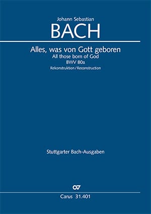 Alles, was von Gott geboren BWV 80a BACH Partition Chœur