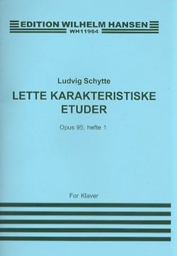 Leichte Charakteristische etuden op. 95 Ludvig Schytte Partition Piano