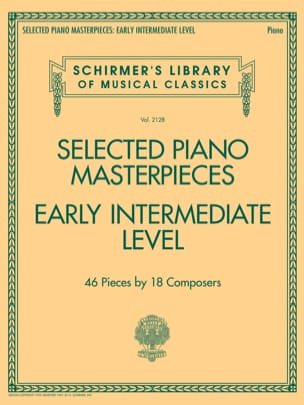 Selected Piano Masterpieces. Early Intermediate Level Partition Piano