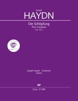 La Création Choeur Format XL HAYDN Partition Chœur