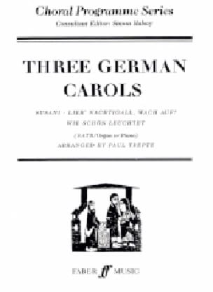 3 German Carols Partition Chœur