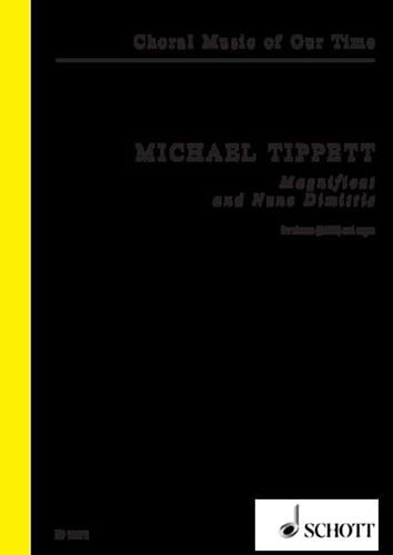 Magnificat and Nunc dimittis Michael Tippett Partition Chœur