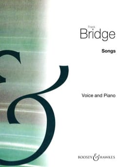 Song Album Frank Bridge Partition Mélodies