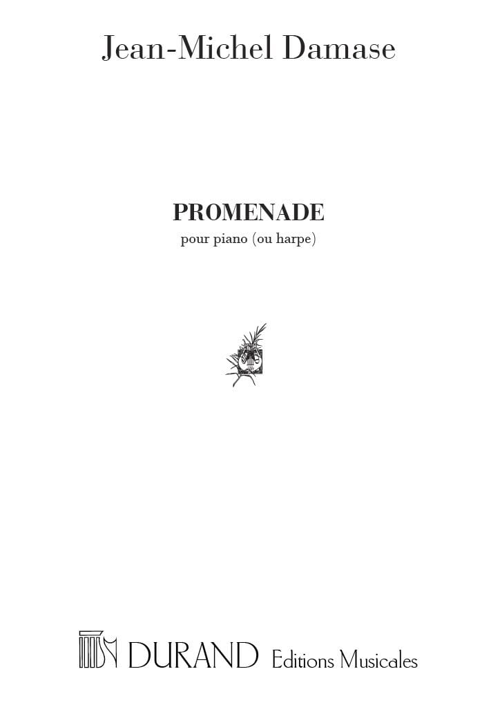 Promenade Damase Partition Piano