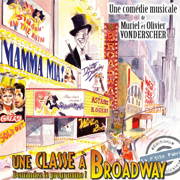 Une classe à Broadway, demandez l'programme - Choeurs séparés