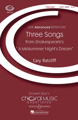 Three Songs 3 Cary Ratcliff Partition Chœur